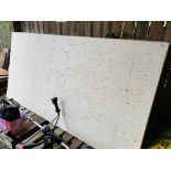 2 X 2.44 X 1.22M SHEETS 9MM PLYWOOD.