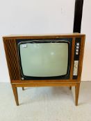VINTAGE PYE TELEVISION MODEL CT72 - SOLD AS SEEN.