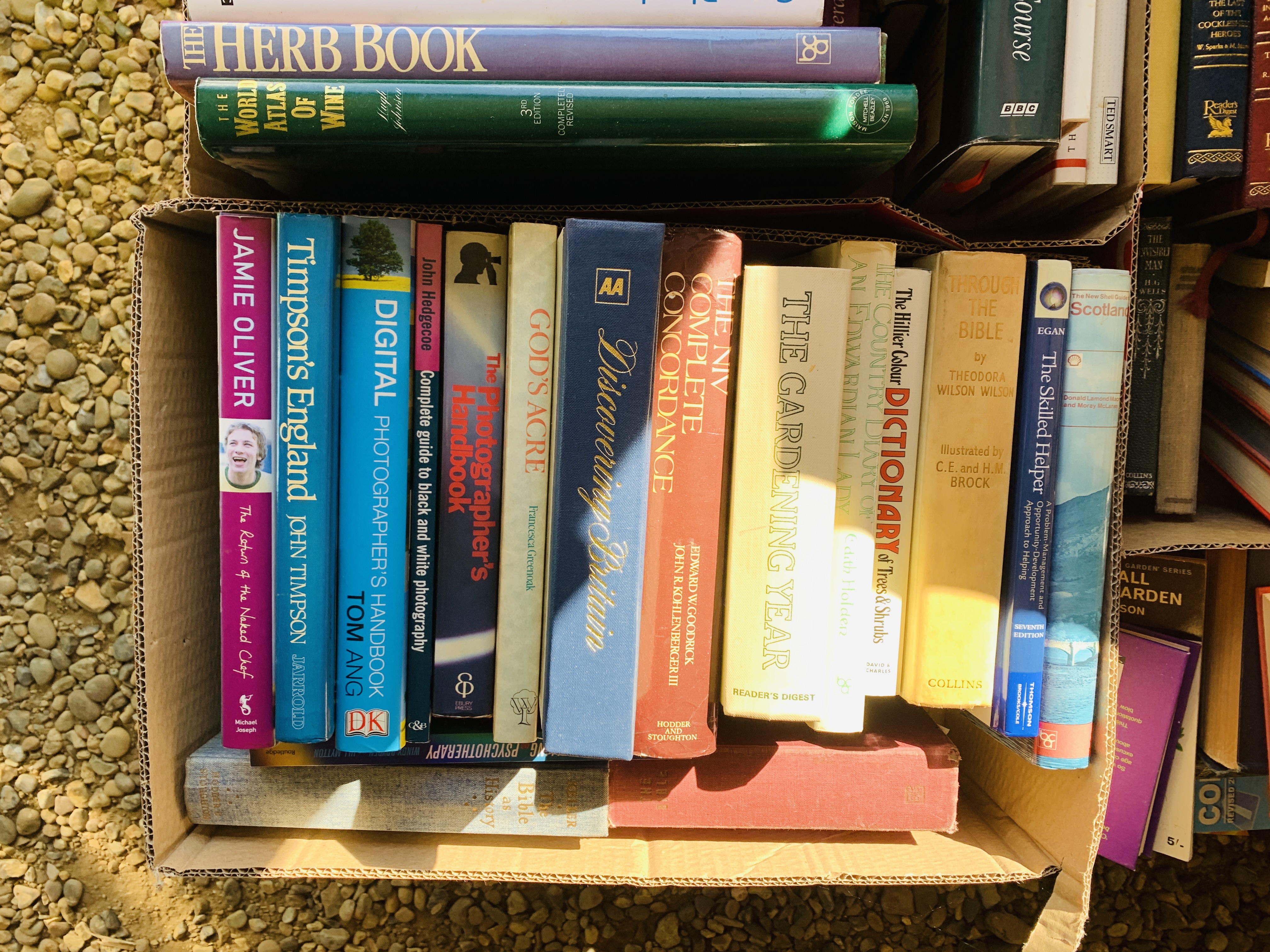 9 X BOXES OF ASSORTED BOOKS TO INCLUDE CHARLES DICKENS, GARDENING, COOKING, NORFOLK ETC. - Image 10 of 10