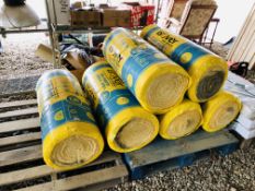 6 X ROLLS 100MM OSIVER RD PARTY WALL INSULATION