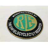 (R) ROYAL ENFIELD M/C PLAQUE