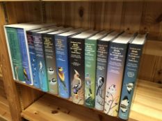 Complete Set of Handbook of The Birds of Europe the Middle East and North Africa (9 volumes) ALSO a