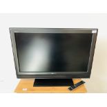 SONY 32 INCH TELEVISION SET WITH REMOTE - SOLD AS SEEN