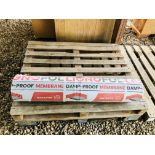 1 X COMPLETE ROLL 4M X 25M 1200 GAUGE DAMP PROOF MEMBRANE