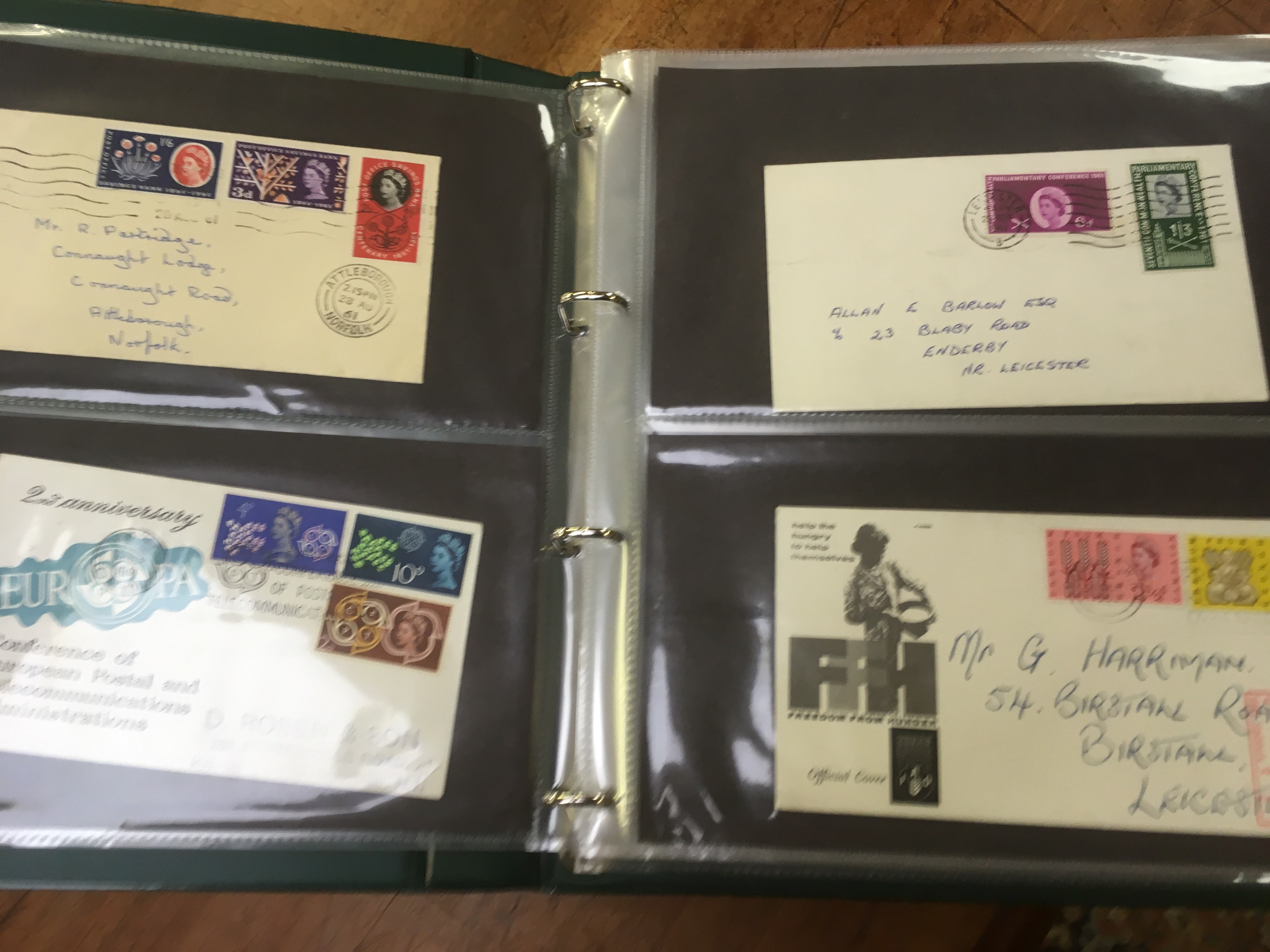 BOX WITH A COLLECTION OF GB FIRST DAY COVERS IN FIVE ALBUMS, 1953-2000 WITH BETTER 1960's. - Image 6 of 6