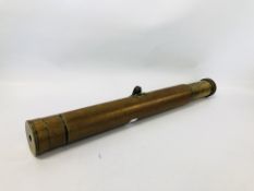 A VINTAGE BRASS G.S. TELESCOPEX8 NO. 2628 W.G.