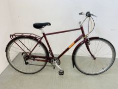 A CIVIA TWIN CITY GENTS 7 SPEED BICYCLE.