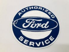 (R) FORD AUTHORISED PLAQUE