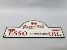 (R) DOMED ESSO PLAQUE