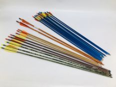 A COLLECTION OF 22 ARROWS.