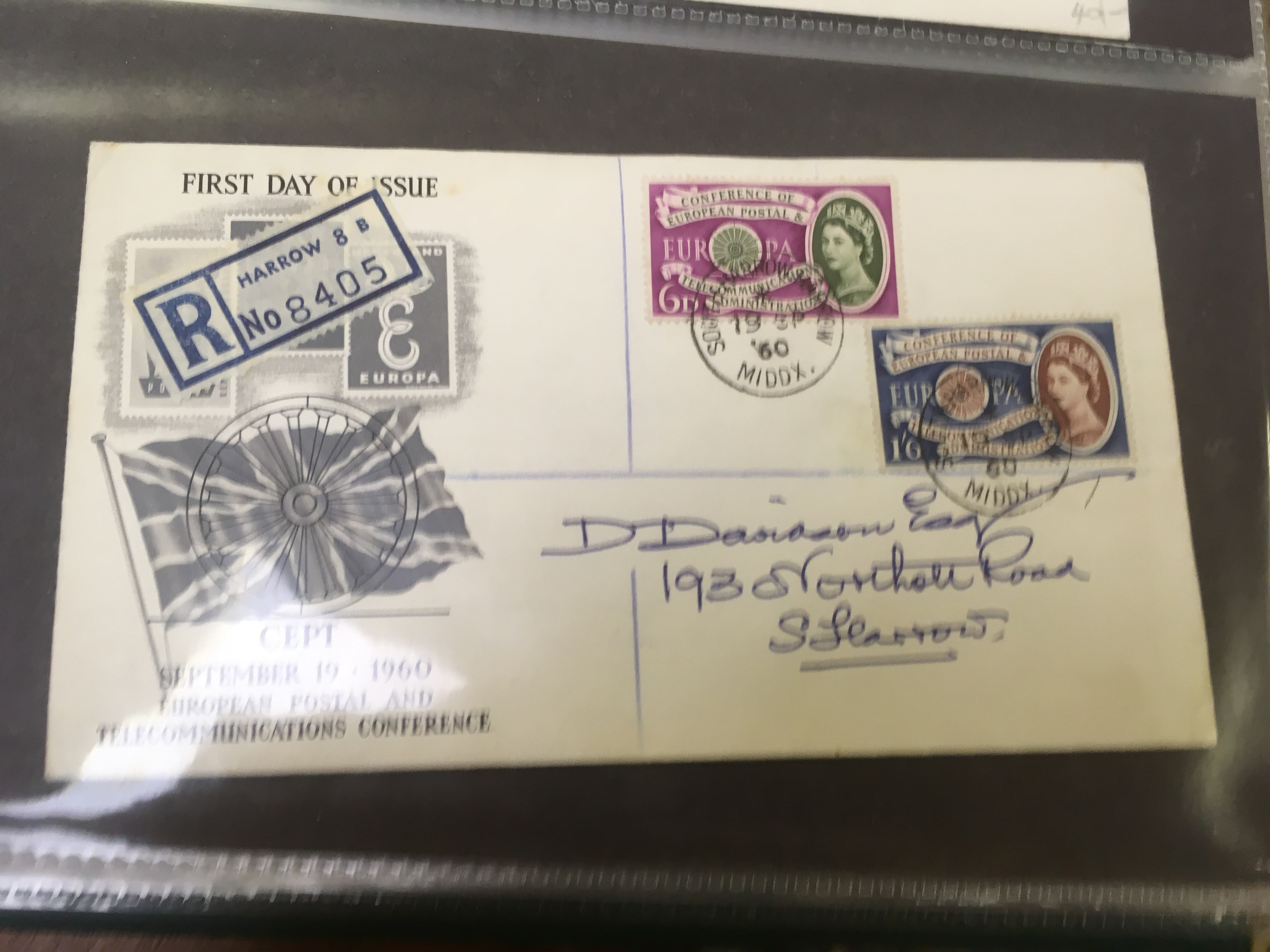 BOX WITH A COLLECTION OF GB FIRST DAY COVERS IN FIVE ALBUMS, 1953-2000 WITH BETTER 1960's. - Image 5 of 6