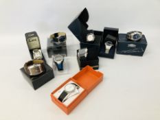 QUANTITY OF DESIGNER BRANDED WRIST WATCHES TO INCLUDE UMBRO,