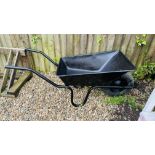 A BUILDERS WHEEL BARROW