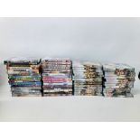 TWO BOXES OF DVD'S INCLUDING THE COMPLETE BBC DAD'S ARMY COLLECTION