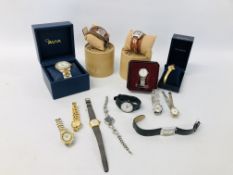 A COLLECTION OF 13 LADIES AND GENTS WRIST WATCHES TO INCLUDE AVIA MARINER, SEKONDA, INGERSOLL,