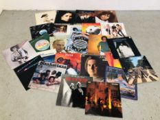 COLLECTION OF VARIOUS RECORDS TO INCLUDE THE BEATLES ABBEY ROAD, MEATLOAF, ABBA, LIONEL RICHIE, ETC.