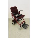 SHOPRIDER ELECTRIC MOBILITY CHAIR - SOLD AS SEEN.