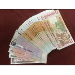 BANKNOTES: SIERRA LEONE c1983-8 SELECTION, MOST IN HIGH GRADE 50c (3), 1L (6), 2L (14), 5L (10),