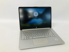 HP LAPTOP COMPUTER MODEL 14S-dq1504SA WINDOWS 10 HOME NO CHARGER S/N SCD050BQLP CORE i5 - SOLD AS