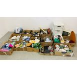 14 BOXES OF ASSORTED HOUSEHOLD GOODS TO INCLUDE CLEANING CHEMICALS, CHINA WARE,