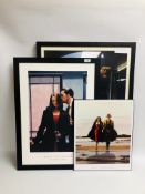 THREE JACK VETTRIANO PRINTS TO INCLUDE DANCER FOR MONEY, THE ROAD TO NOWHERE, THE LARGER ETC.