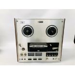 SONY REEL TO REEL THREE MOTOR THREE HEAD TAPERECORDER MODEL TC-64S - SOLD AS SEEN