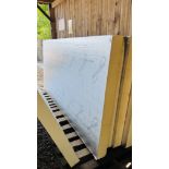 2 X SHEETS OF RECTICEL 125MM INSULATION BOARD 2.4M X 1.2M.