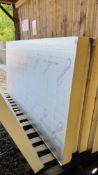 2 X SHEETS OF RECTICEL 125MM INSULATION BOARD 2.4M X 1.2M.