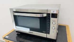 PANASONIC PROFESSIONAL STAINLESS STEEL INVERTER MICROWAVE OVEN COMPLETE WITH INSTRUCTIONS - SOLD AS