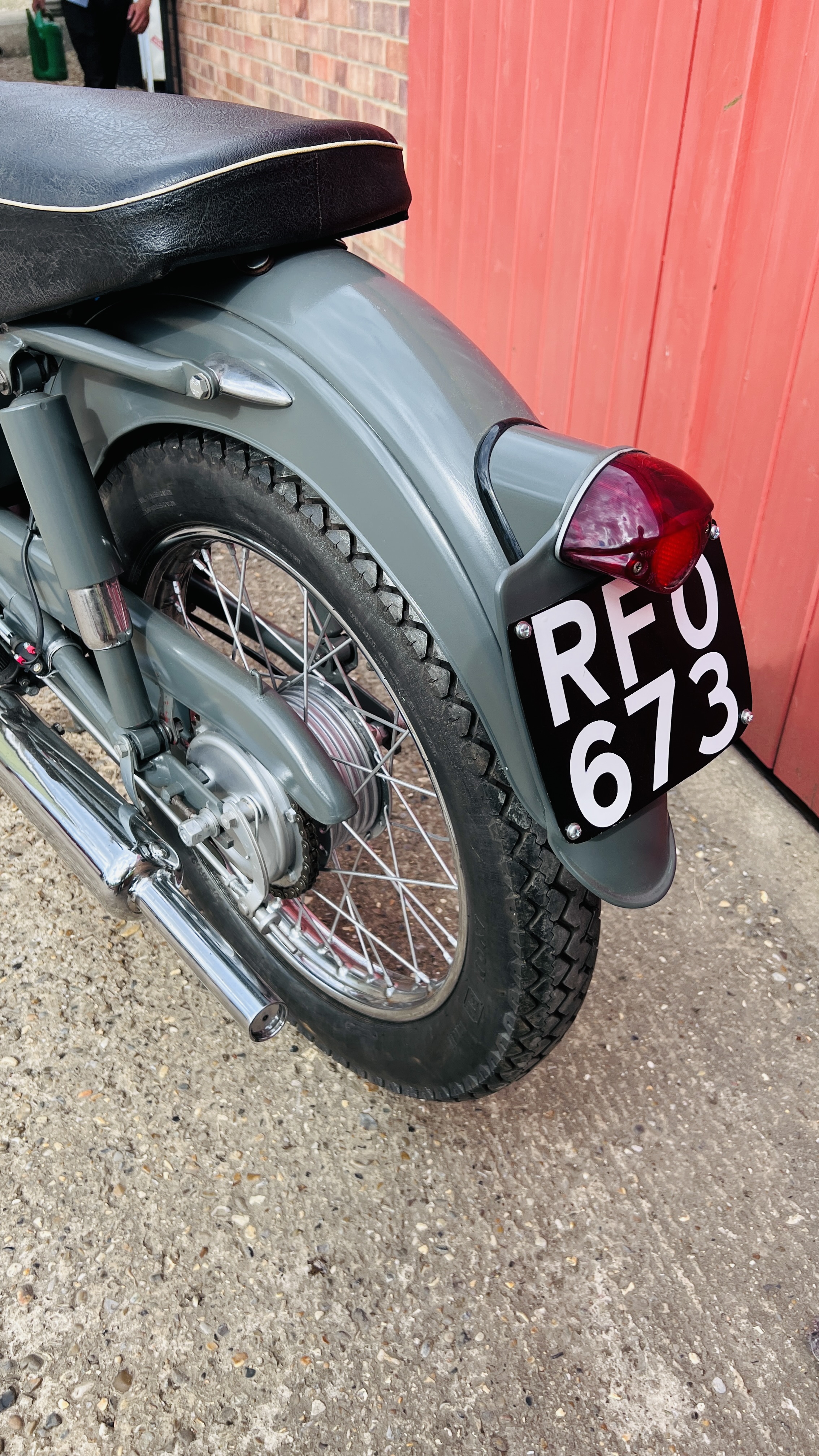 A JAMES CAPTAIN K7 MOTORCYCLE (HISTORICAL VEHICLE) FIRST REG. 20/09/1958 REG NO. - Image 5 of 12