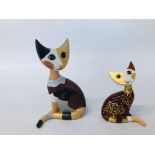 2 X GOEBEL ROSINA WACHTMEISTER CATS TO INCLUDE STELLA AND FREDERICO