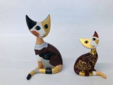 2 X GOEBEL ROSINA WACHTMEISTER CATS TO INCLUDE STELLA AND FREDERICO