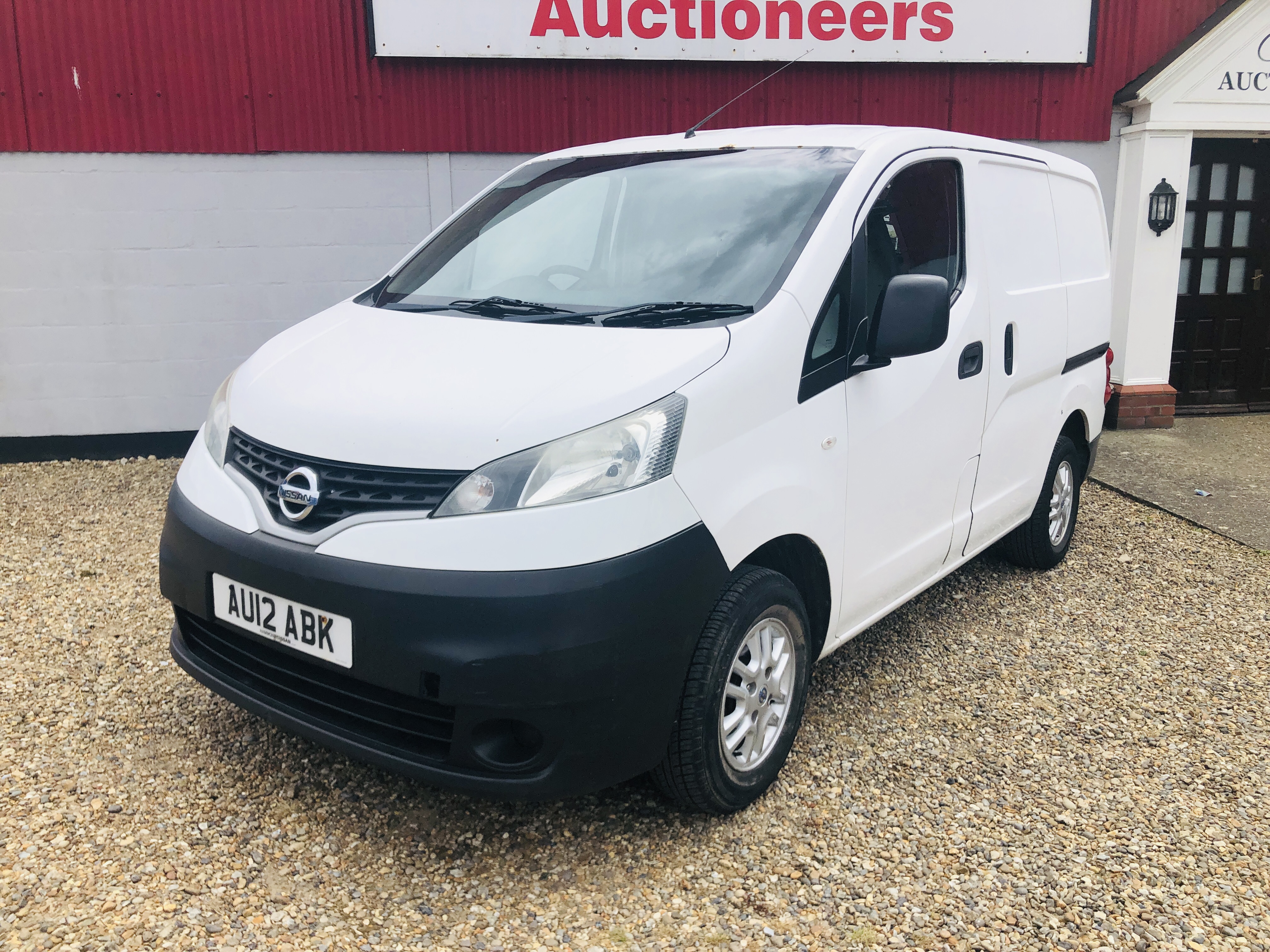 NISSAN NV200 SE DCI VAN - AU12 ABK. FIRST REG: 01.03.2012. WHITE. 1461cc DIESEL.