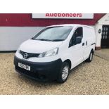 NISSAN NV200 SE DCI VAN - AU12 ABK. FIRST REG: 01.03.2012. WHITE. 1461cc DIESEL.