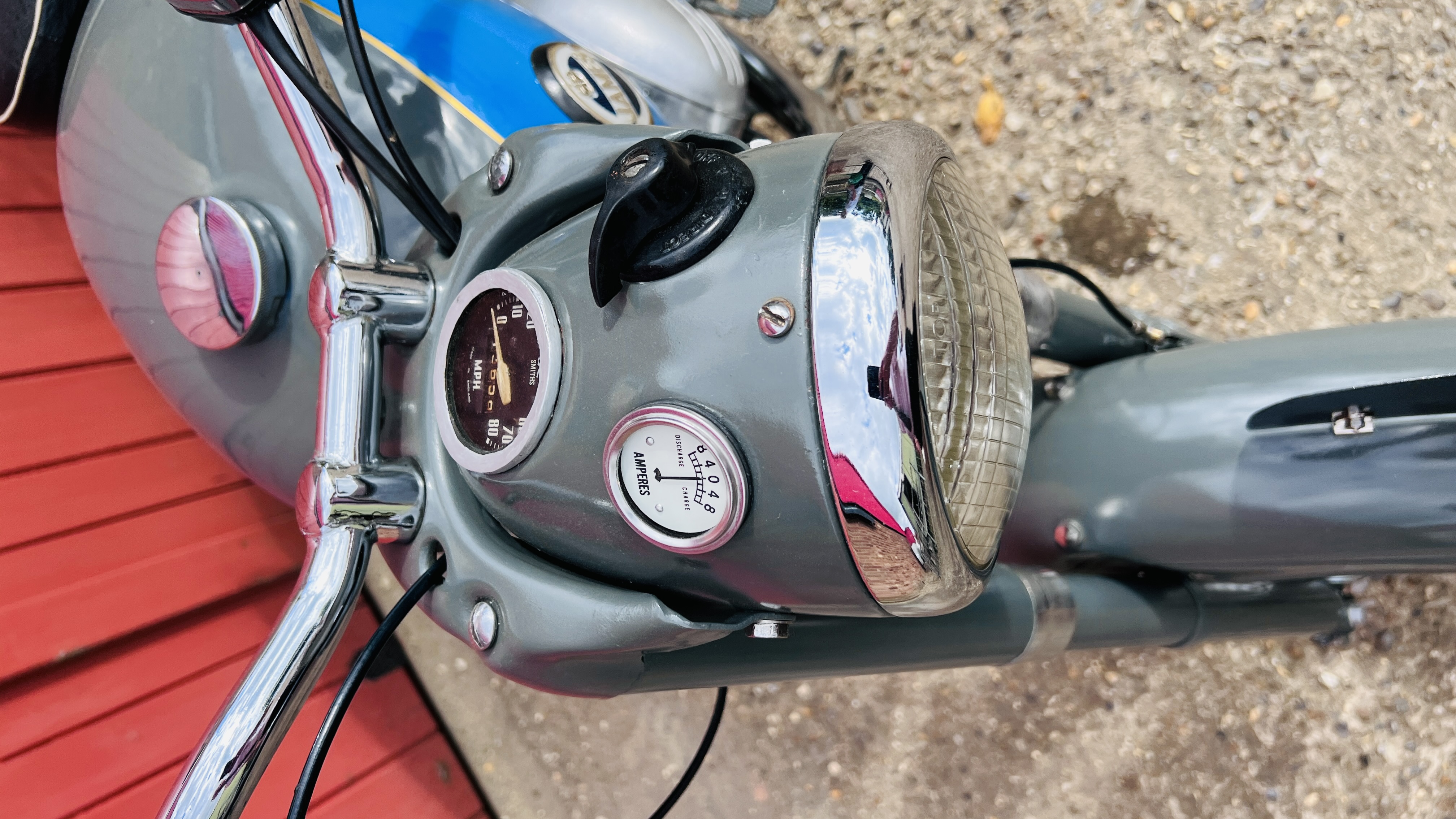 A JAMES CAPTAIN K7 MOTORCYCLE (HISTORICAL VEHICLE) FIRST REG. 20/09/1958 REG NO. - Image 8 of 12