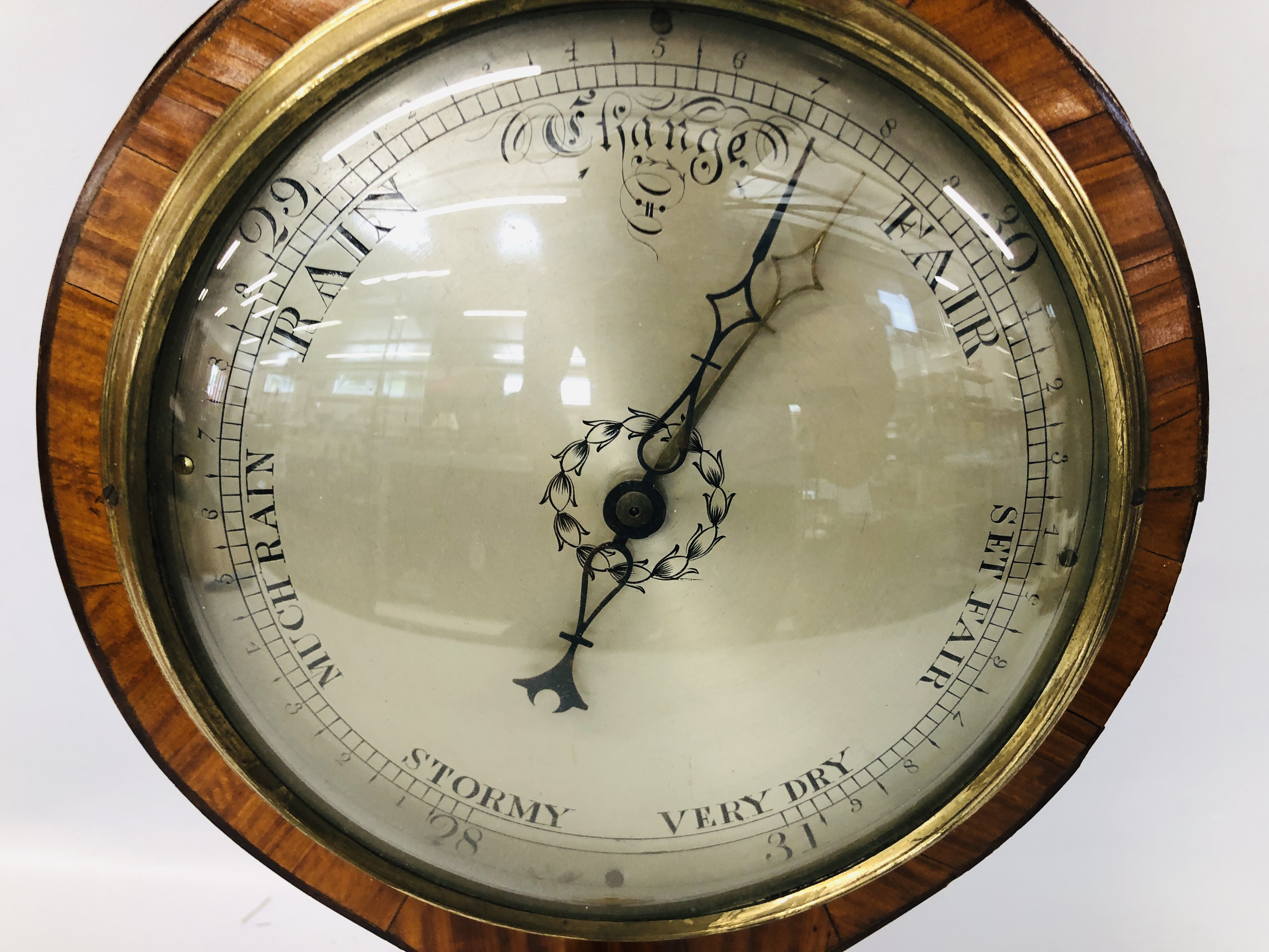 VINTAGE BAROMETER BY CETTI AND GALLY BELFAST. - Image 4 of 5