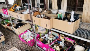 14 X BOXES OF ASSORTED HOUSEHOLD SUNDRIES TO INCLUDE CHINA, DINNER WARE TO INCLUDE MYOTT,