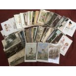 MIXED POSTCARDS INCLUDING ATTWELL, CONSTANCE SYMONDS FAIRIES (2), UK AND OVERSEAS VIEWS, ETC.