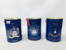 3 X COMMEMORATIVE WADE WHISKY BELLS TO INCLUDE 1988 PRINCESS BEATRICE,