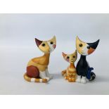 2 X GOEBEL ROSINA WACHTMEISTER CATS TO INCLUDE MATLEO,