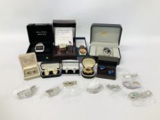 COLLECTION OF BOXED WATCHES INCLUDING QUANTITY OF WATCHES AS SPARES OR REPAIRS