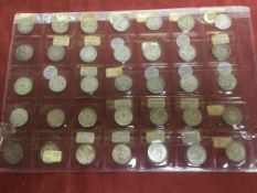 A COLLECTION OF GB SILVER THREEPENCES, A FEW IN BETTER GRADE INCLUDING 1902,