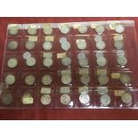 A COLLECTION OF GB SILVER THREEPENCES, A FEW IN BETTER GRADE INCLUDING 1902,