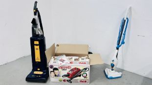 POLTI VAPORETTO 2400 STEAM CLEANER AND ACCESSORIES / INSTRUCTIONS (BOXED) ALONG WITH A SEBO X4