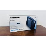 A BOXED PANASONIC COMPACT STEREO SYSTEM MODEL SC-HC195 - SOLD AS SEEN.