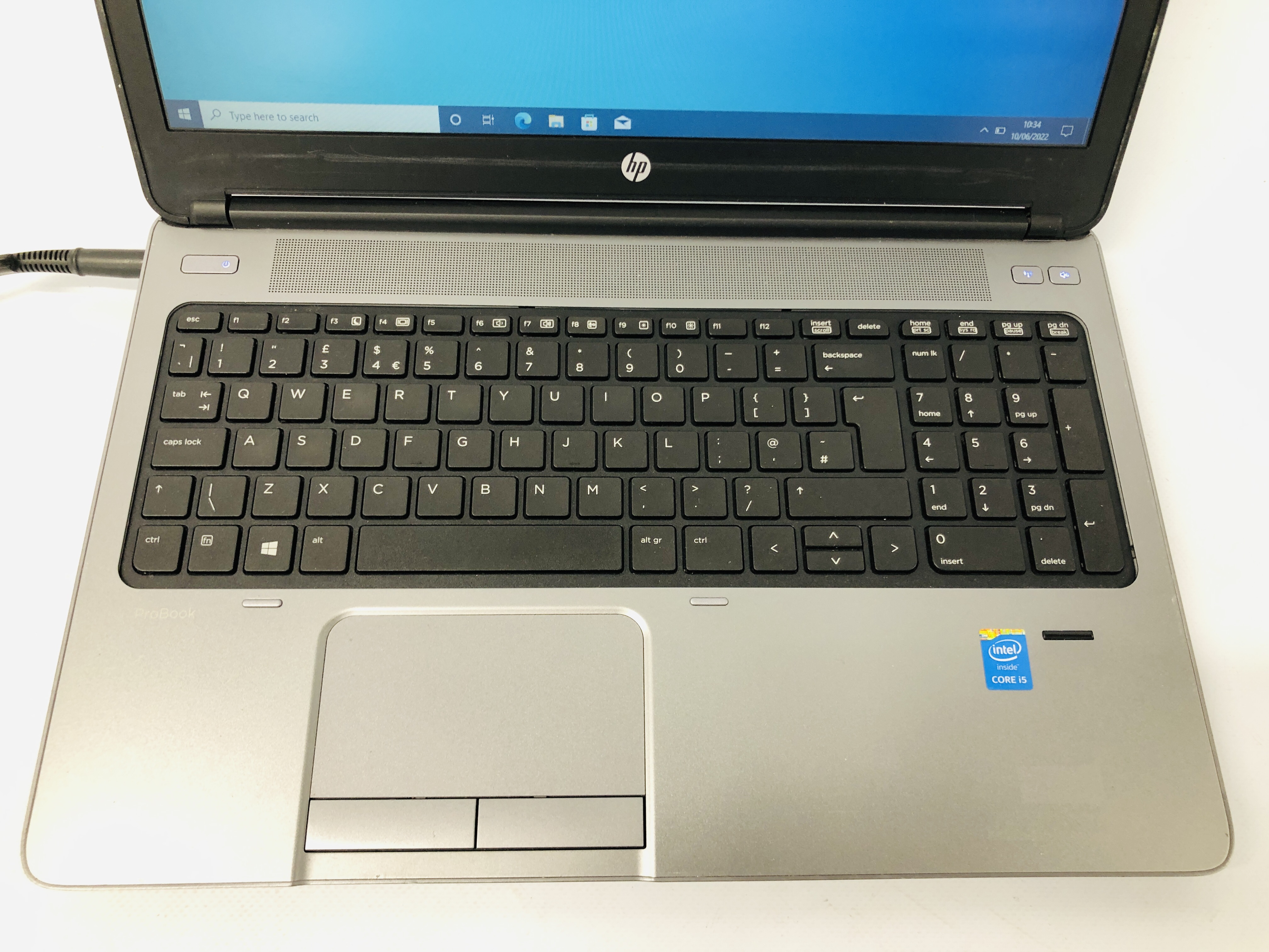 HP PROBOOK 650-G1 LAPTOP COMPUTER, WINDOWS 10 PRO, INTEL i5, 500GB HARD DRIVE, 8GB RAM, - Image 2 of 4