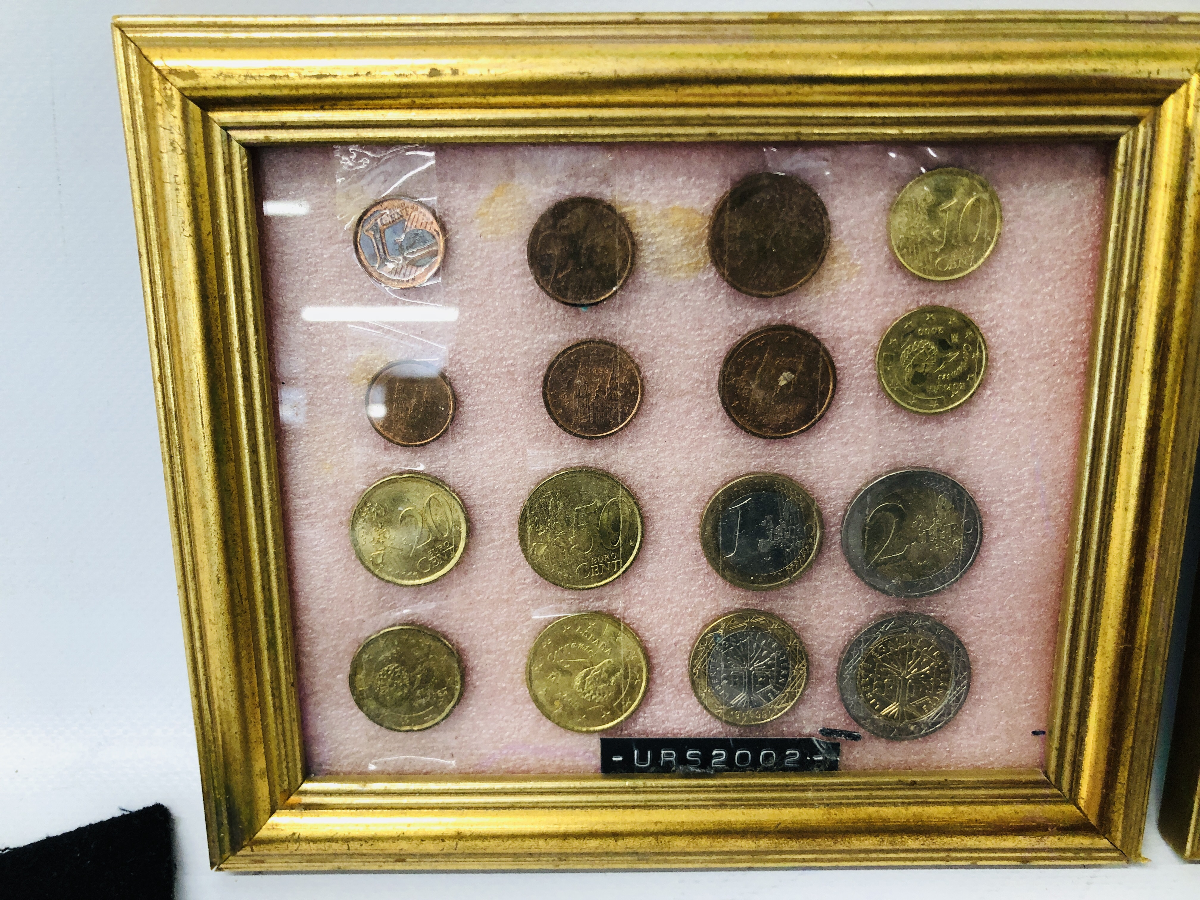 A COLLECTION OF FRAMED COINS TO INCLUDE URS 2002 AND BRITISH MILLENNIUM COINS, - Image 9 of 9
