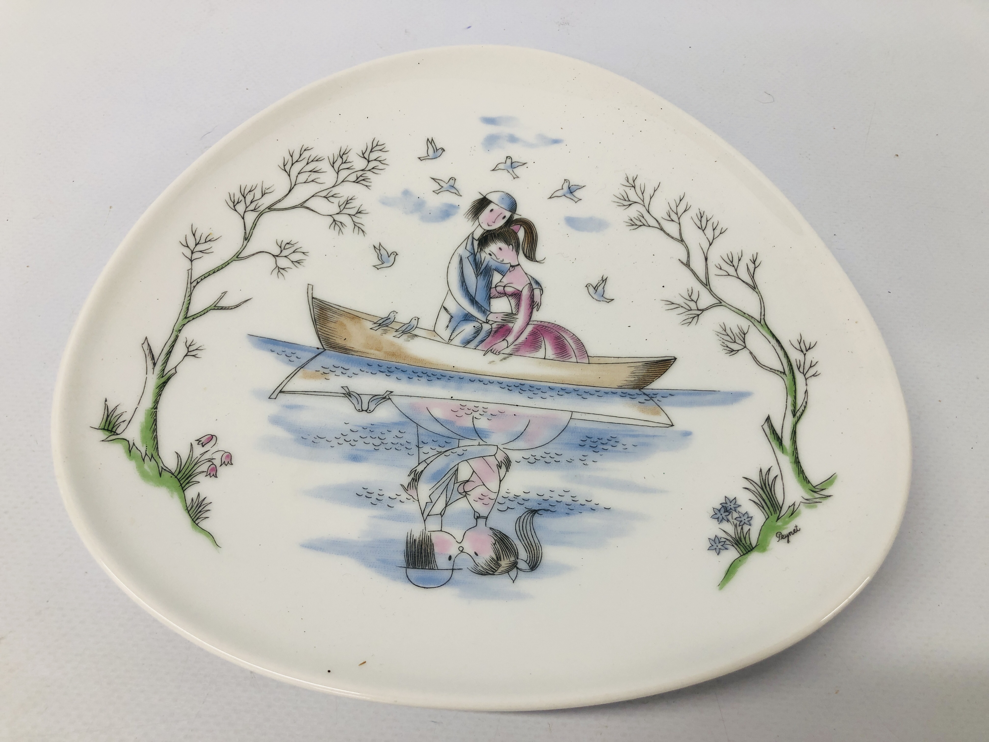 ROSENTHAL WALL PLATE - Image 2 of 4