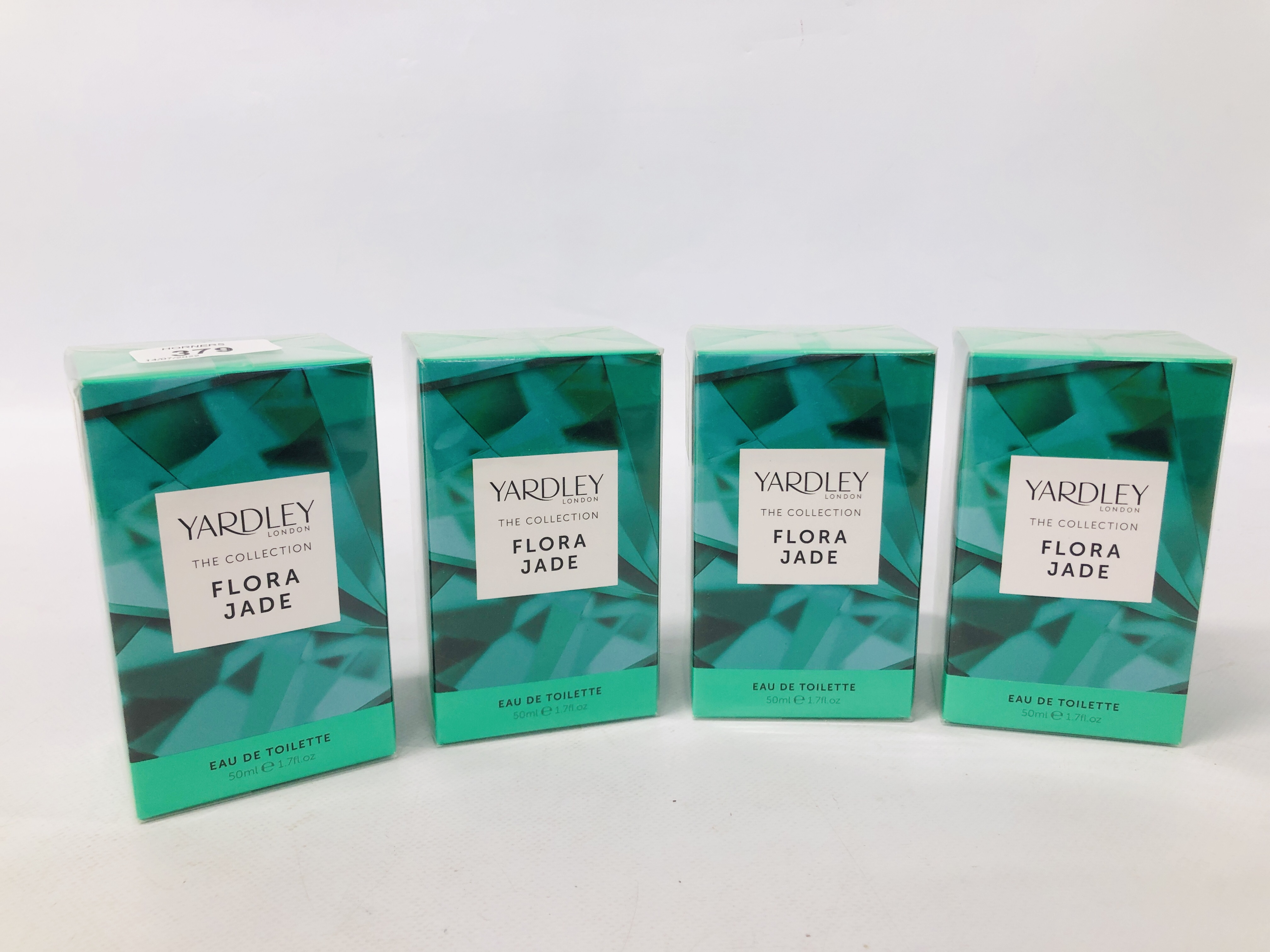 4 X BOTTLES OF YARDLEY THE COLLECTION "FLORA JADE" EAU DE TOILETTE 50ML (SEALED NEW IN ORIGINAL