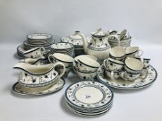 COLLECTION ROYAL DOULTON CAMBRIDGE TC 1017 PATTERN TEA , COFFEE, AND DINNER WARE APPROX.